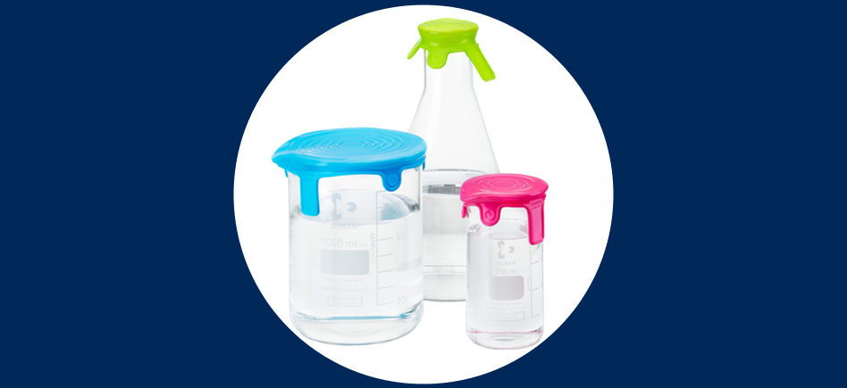 Couvercles en silicone Duran®, le concept novateur pour éviter les contaminations d’échantillons