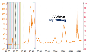 Flash Preparative UV-ELSD-MS